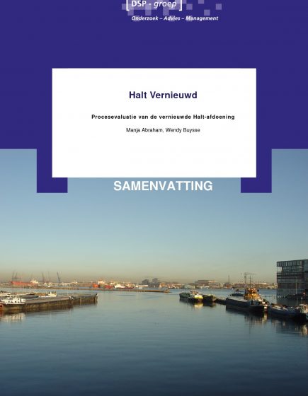 Halt vernieuwd – evaluatie van de vernieuwde Halt-afdoening – Samenvatting