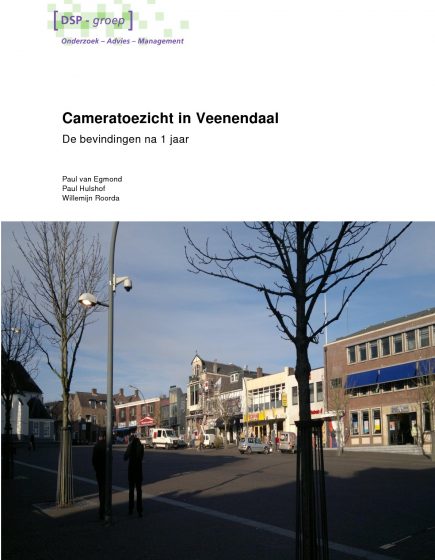 Cameratoezicht Veenendaal – evaluatie na een jaar