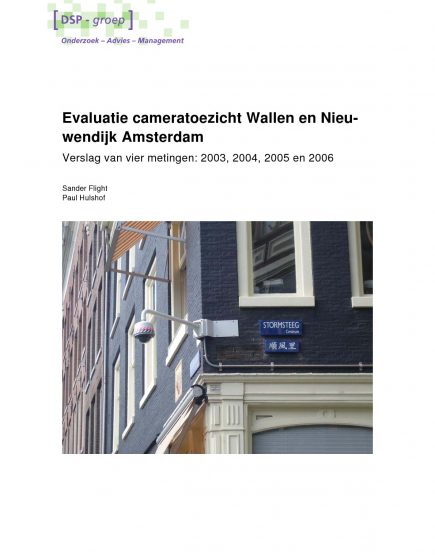 Evaluatie cameratoezicht Wallen en Nieuwendijk – Evaluatie cameratoezicht Wallen en Nieuwendijk