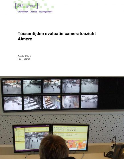 Tussentijdse evaluatie cameratoezicht Almere