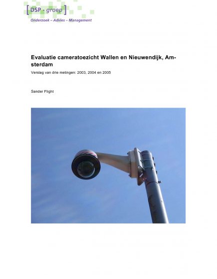 Evaluatie cameratoezicht Wallen en Nieuwendijk, Amsterdam – Evaluatie cameratoezicht Wallen en Nieuwendijk, Amsterdam