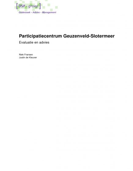 Participatiecentrum Geuzenveld-Slotermeer