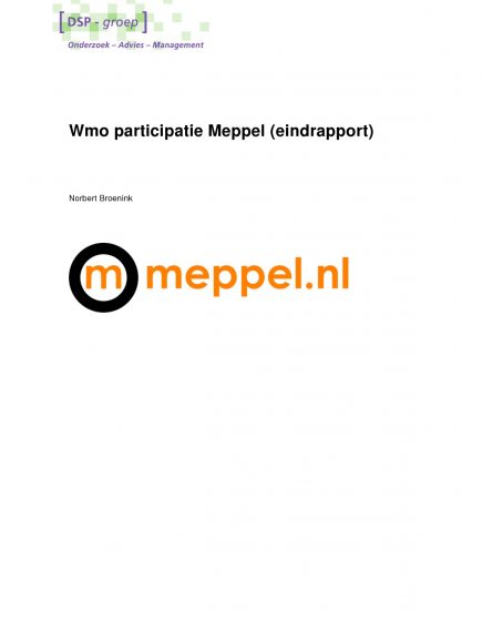 Wmo participatie Meppel