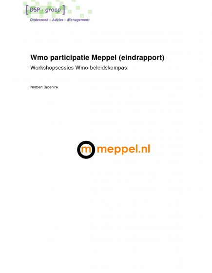 Workshops Wmo participatie Meppel