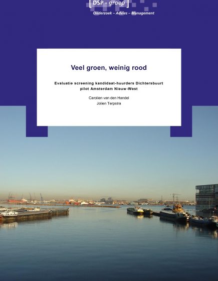 Veel groen, weinig rood