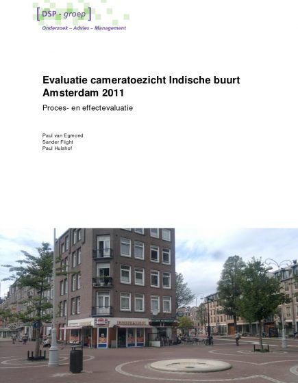 Evaluatie cameratoezicht Amsterdam – Oost (Indische Buurt)