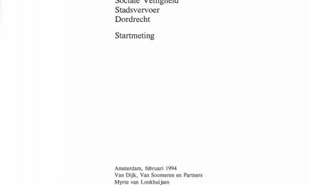 Evaluatie Draagvlakverbreding Sociale Veiligheid Stadsvervoer Dordrecht – Evaluatie Draagvlakverbreding Sociale Veiligheid Stadsvervoer Dordrecht