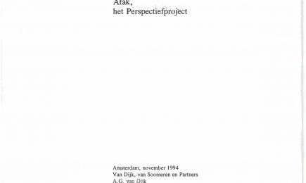 Tweede tussenevaluatie van Afak, het Perspectiefproject – Tweede tussenevaluatie van Afak, het Perspectiefproject
