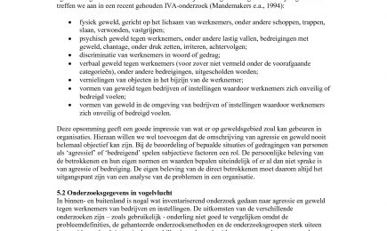 `Agressie en geweld: de aanpak’