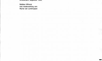 Eerste voortgangsrapportage experiment Woodrose (februari juni 1996) – Eerste voortgangsrapportage experiment Woodrose (februari juni 1996)
