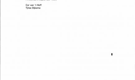Veiligheidsplannen in Amsterdam West. De plannen van vijf stadsdelen in 1995 en 1996 – Veiligheidsplannen in Amsterdam West. De plannen van vijf stadsdelen in 1995 en 1996