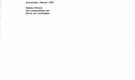 Tweede voortgangsrapportage experiment Woodrose (juli december 1996)