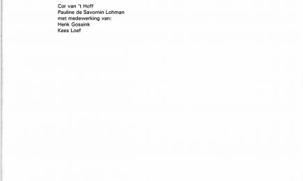 Binden of Boeien Voortgangsrapportage 1996 – Binden of Boeien Voortgangsrapportage 1996