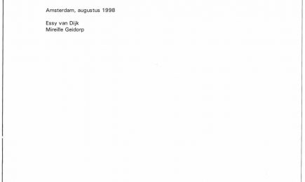 Daderscan arrondissementsparket Assen 1996 Politieregio Drente – Daderscan arrondissementsparket Assen 1996 Politieregio Drente