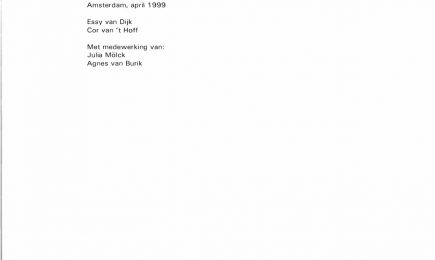 Evaluatie Beleid Jeugd en Veiligheid Amsterdam 1995 tot en met 1998