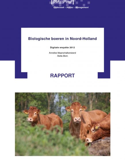 Biologische boeren in Noord-Holland