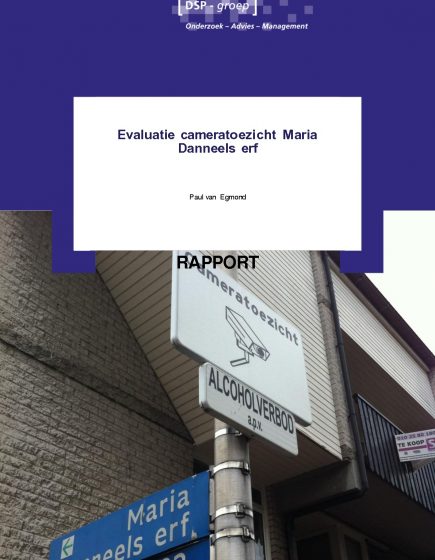 Evaluatie cameratoezicht Maria Danneels Erf