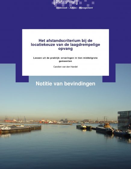 Locatiekeuze maatschappelijke opvang
