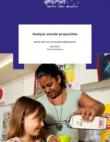 Analyse sociale proposities