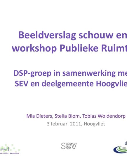 Workshop Openbare Ruimte Hoogvliet