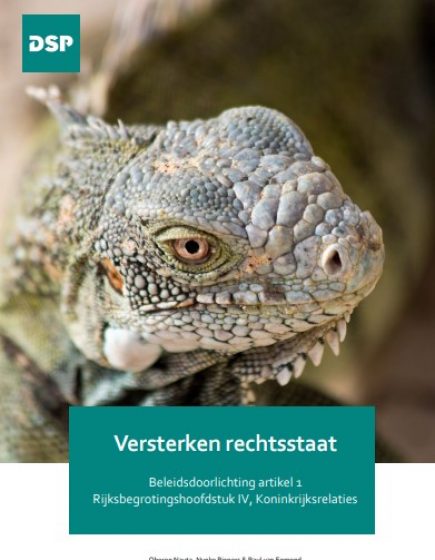 Versterken rechtsstaat – Beleidsdoorlichting artikel 1 Rijksbegrotingshoofdstuk IV, Koninkrijksrelaties