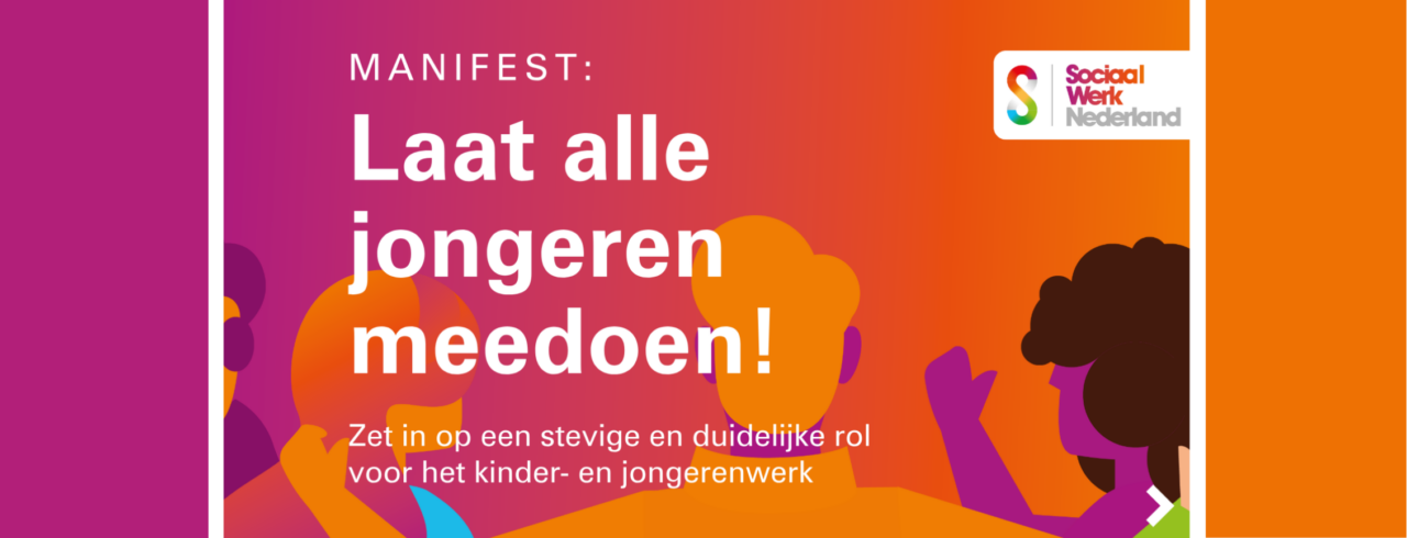 Manifest Laat alle jongeren meedoen|Manifest laat alle jongeren meedoen