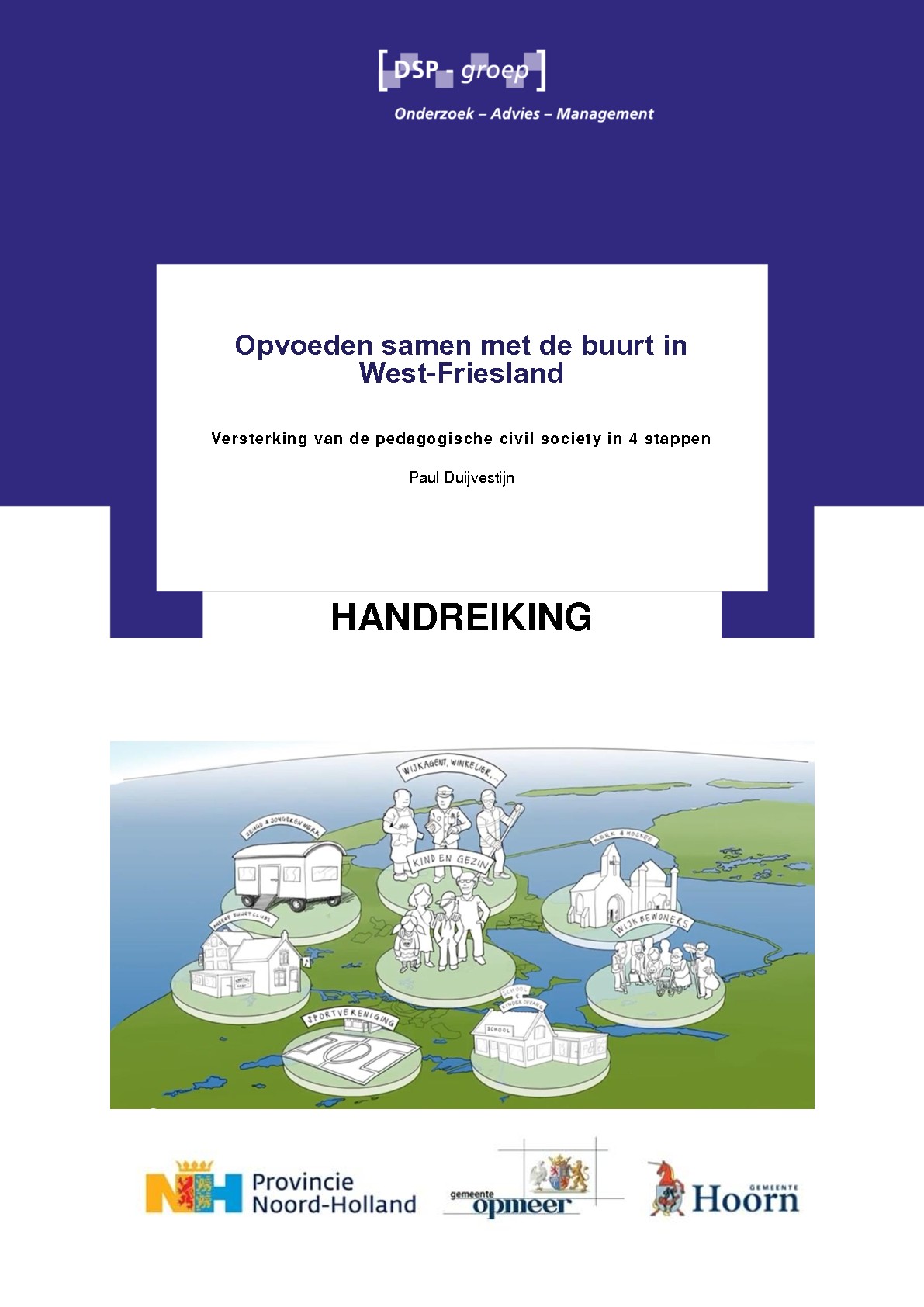 Opvoeden samen met de buurt in West-Friesland