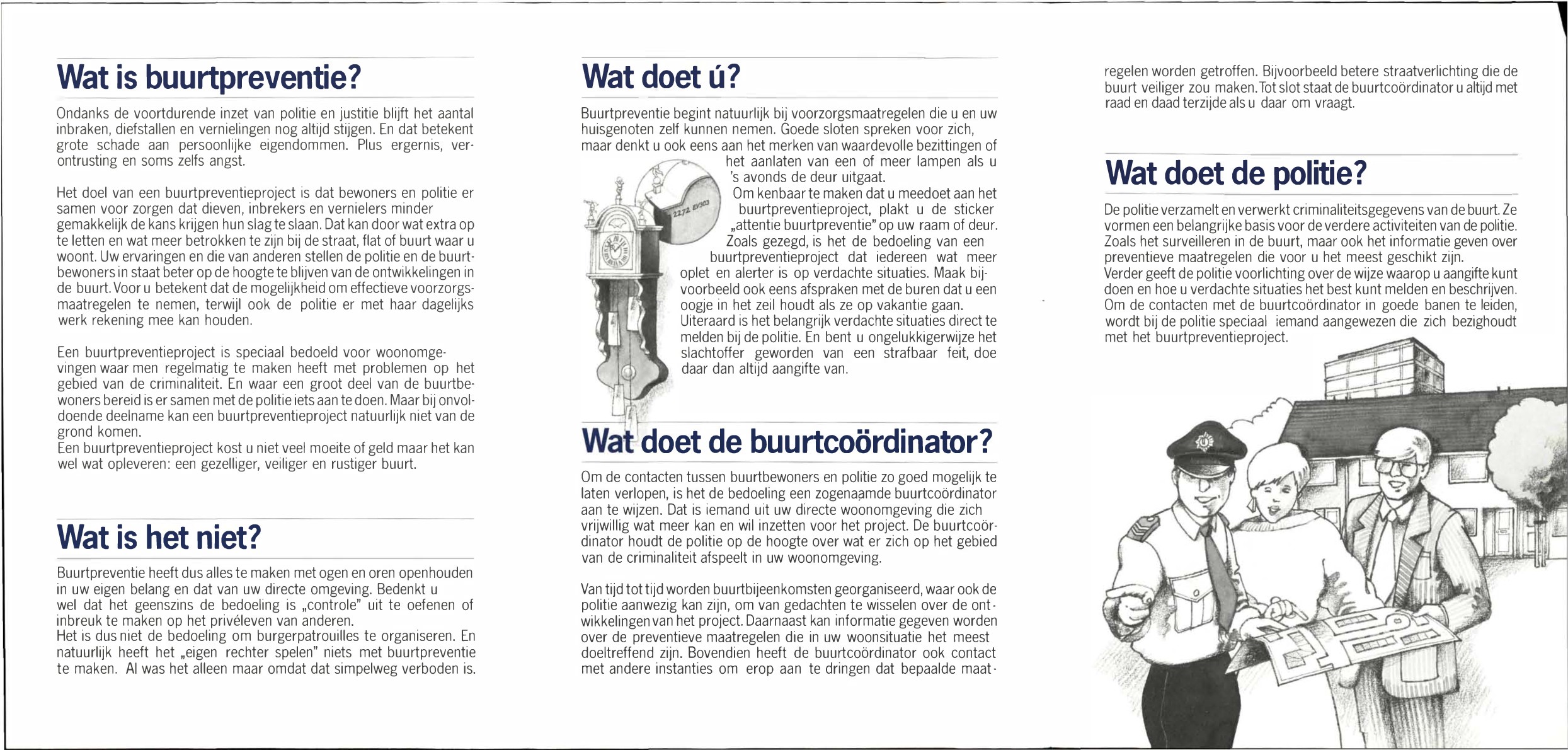 Een raamwerk voor buurtpreventie