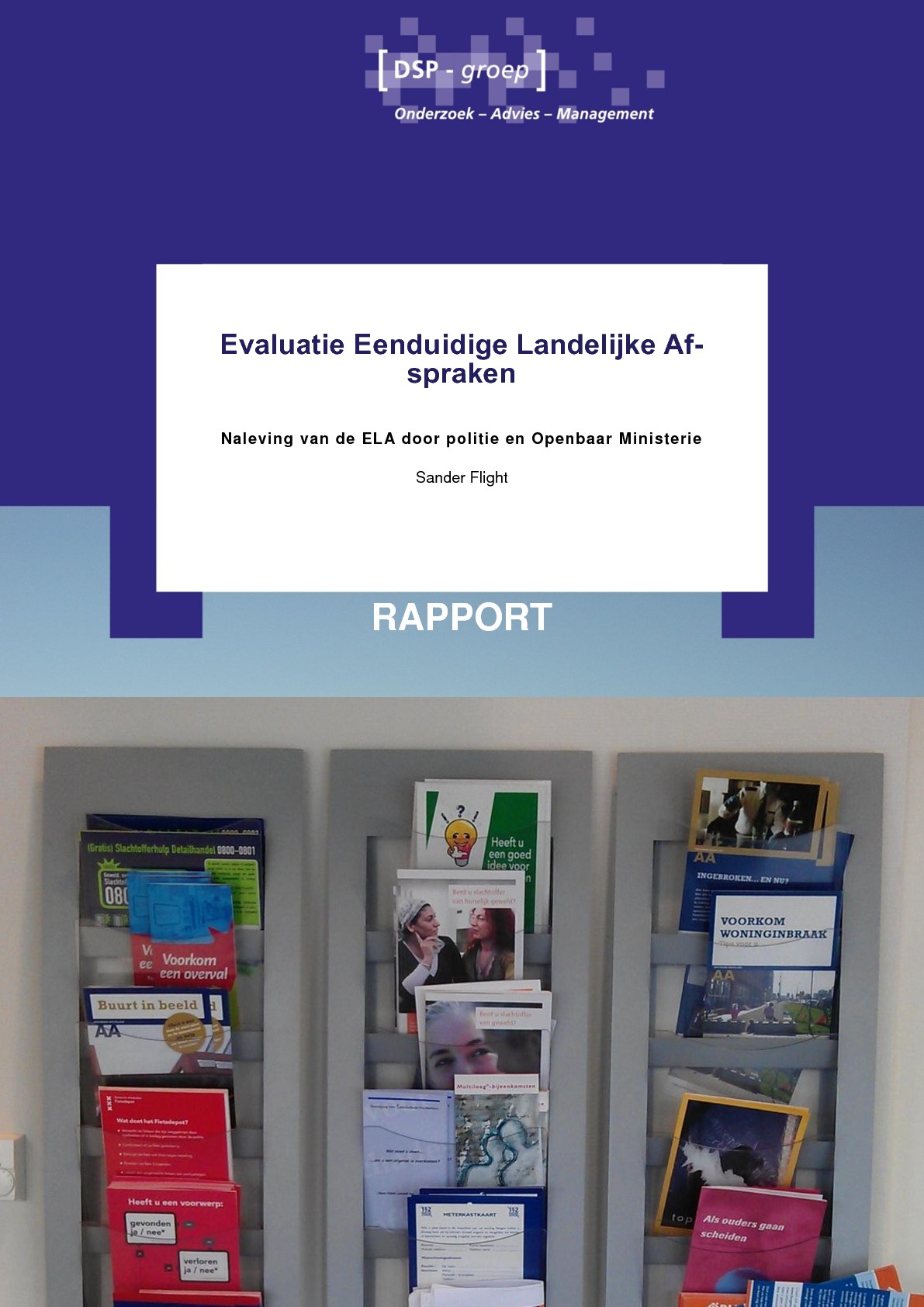 Evaluatie Eenduidige Landelijke Afspraken – Management samenvatting
