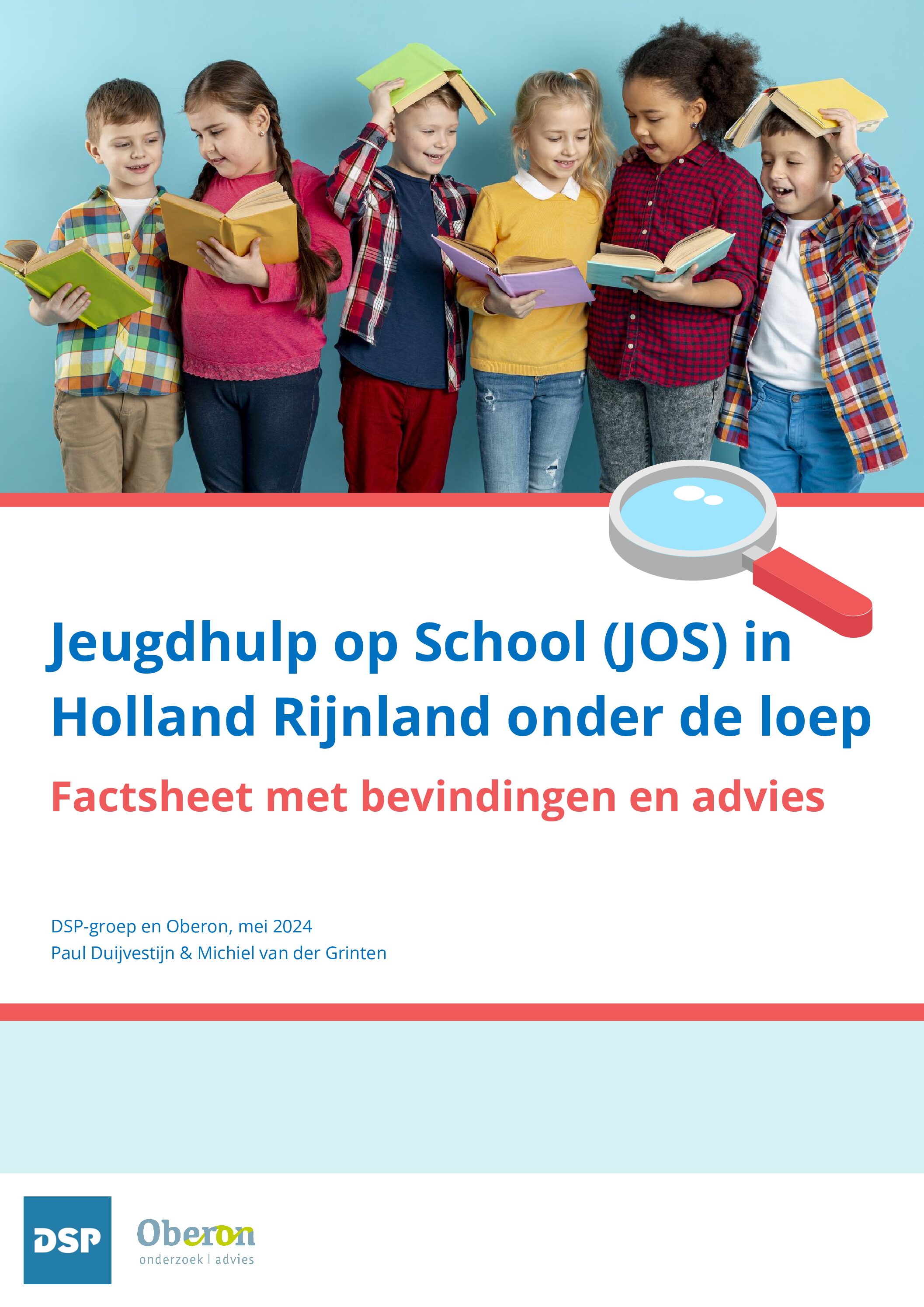 Jeugdhulp op School (JOS) in Holland Rijnland onder de loep – Factsheet