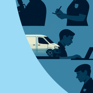illustratie kaft van rapport Uniek generiek