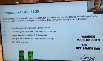 Bijeenkomst procesregisseurs Zorg- en Veiligheidshuizen