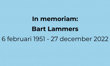 In memoriam: Bart Lammers