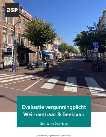Evaluatie vergunningsplicht Weimarstraat & Beeklaan – Gemeente Den Haag